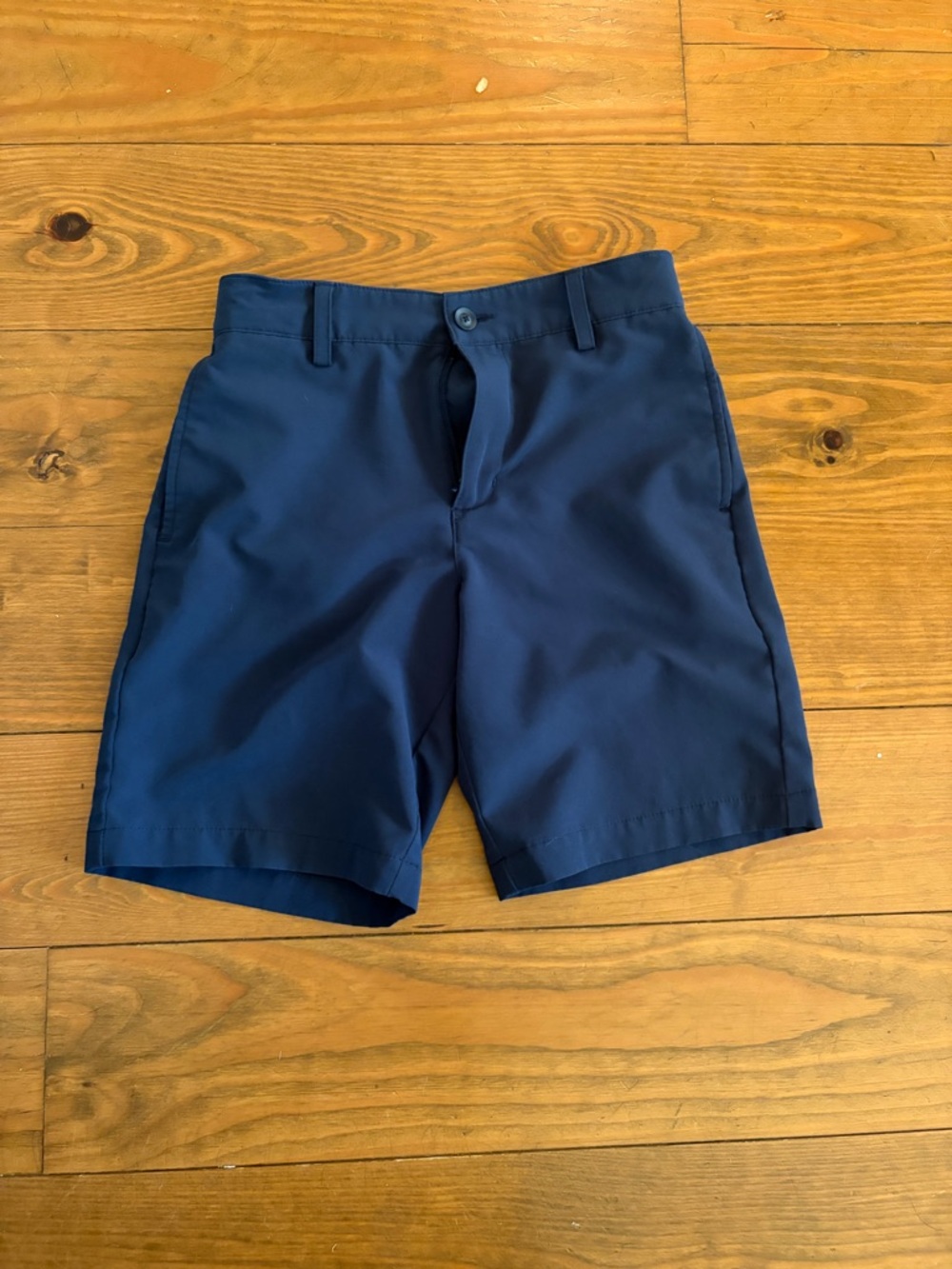 Boys Navy Slazenger Golf Shorts